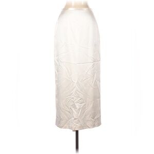 Bloomingdale's Size 4 Long Petite Silk Skirt